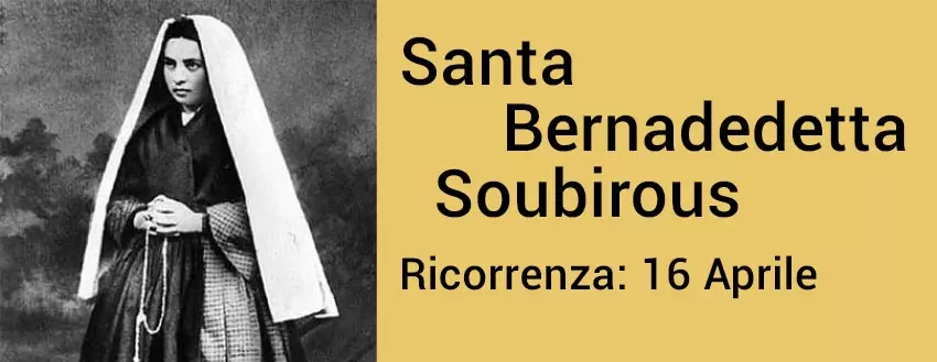 Santa Bernardetta Soubirous